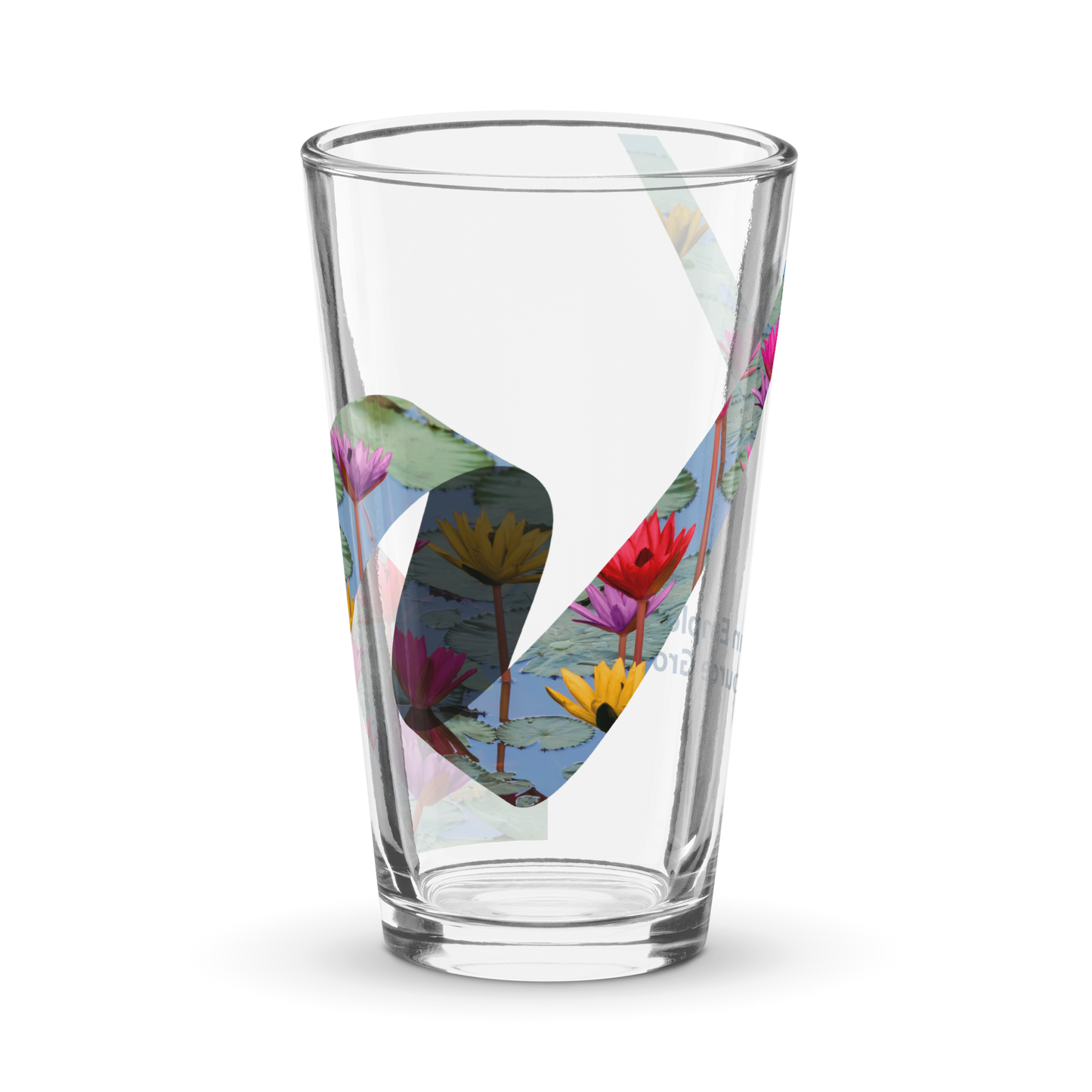 Asian Employee Shaker pint glass