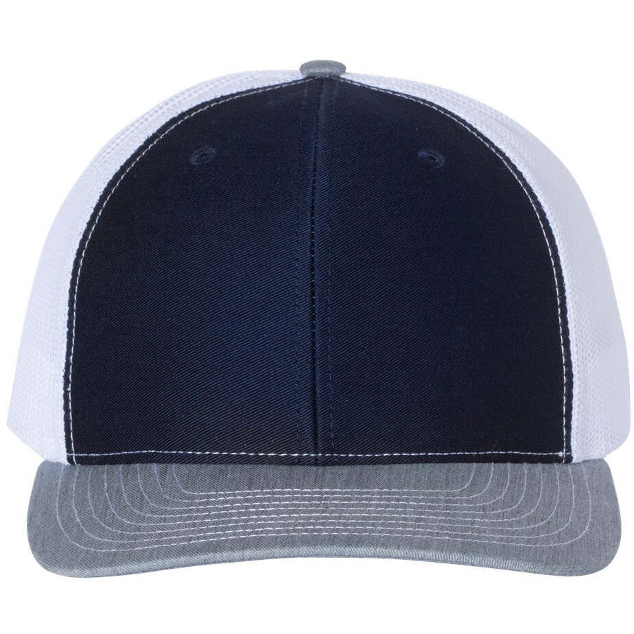Navy/ White/ Heather Grey