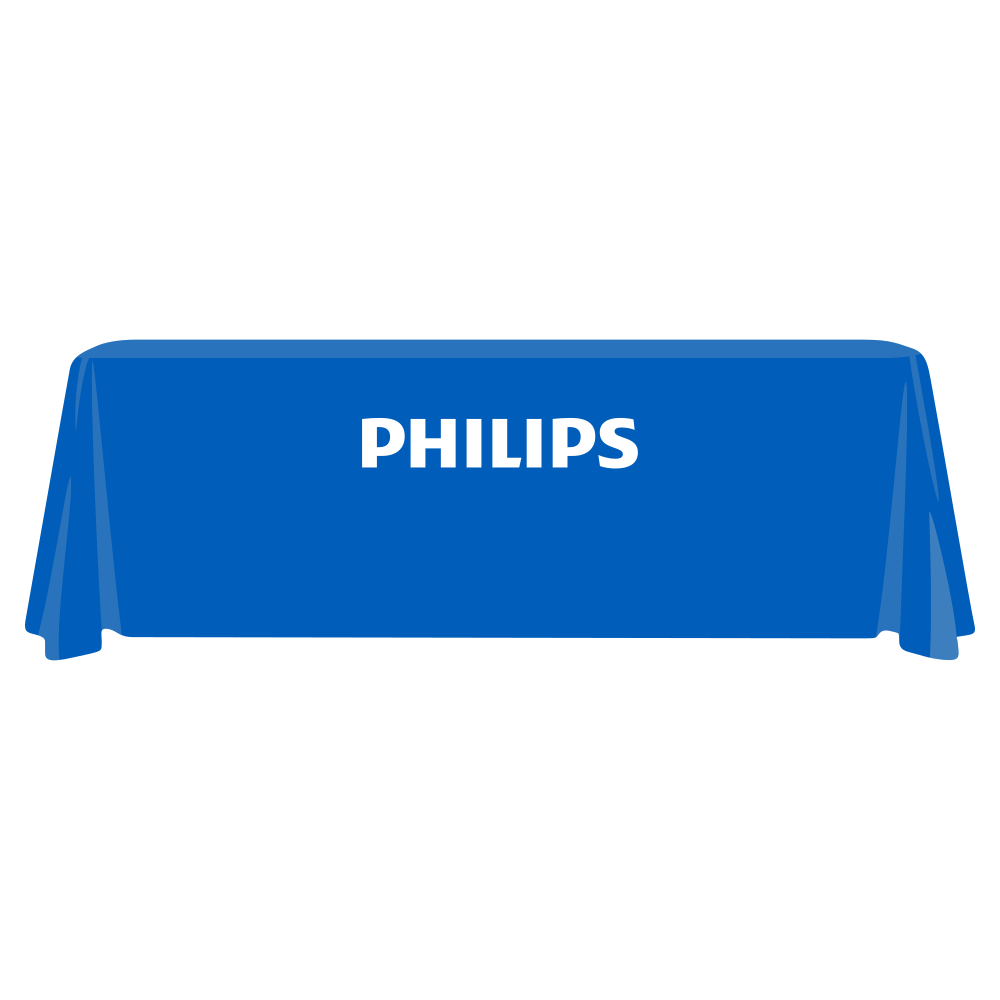 8' Standard Table Throw (Full-Color Full Bleed)