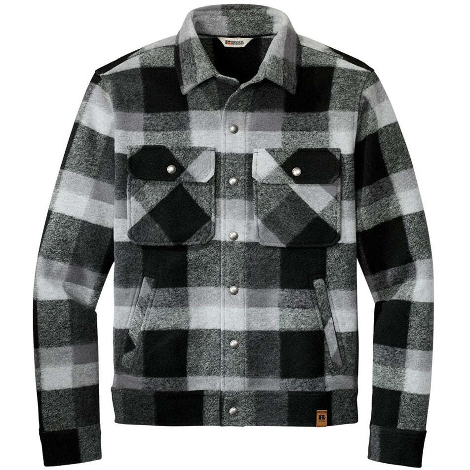 Deep Black Plaid