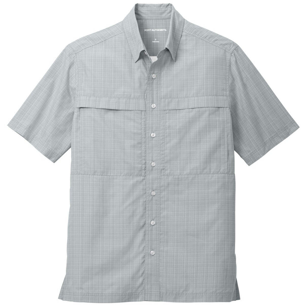 Silver/ Gusty Grey Crosshatch