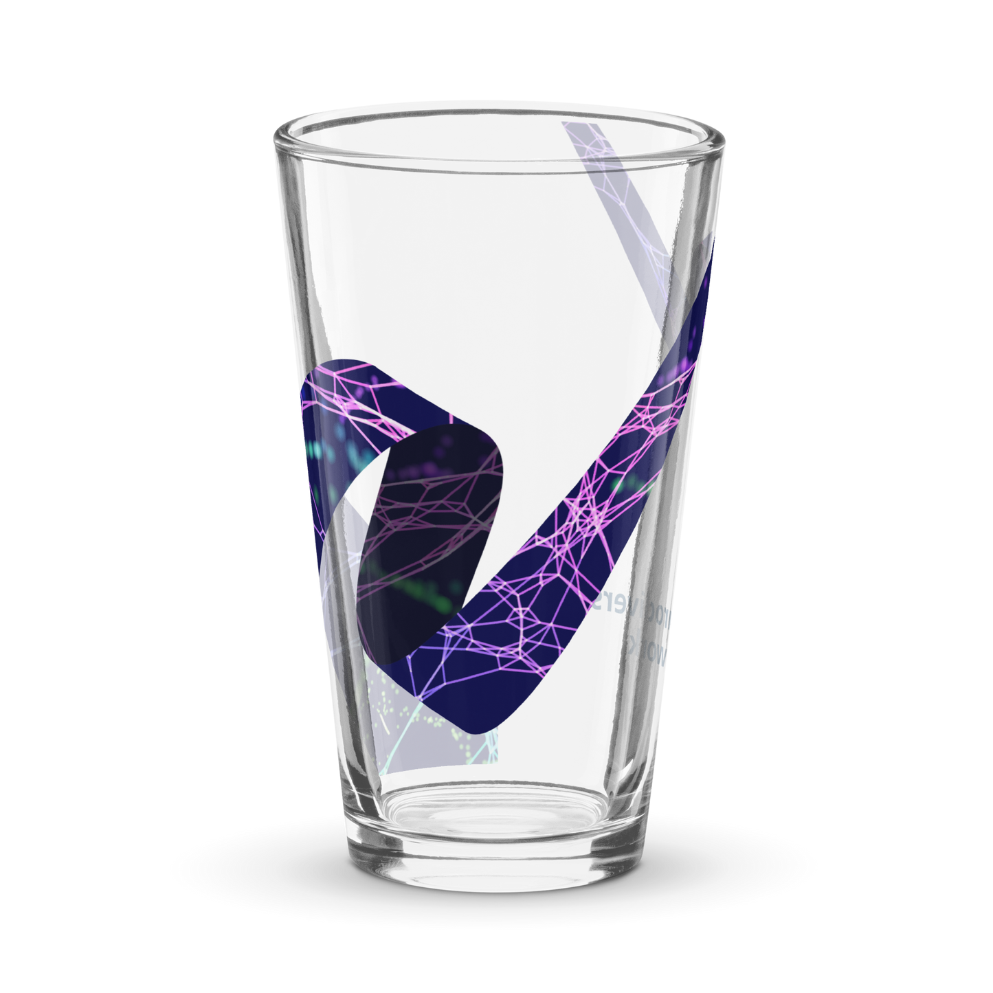 Neurodiversity Network Shaker pint glass