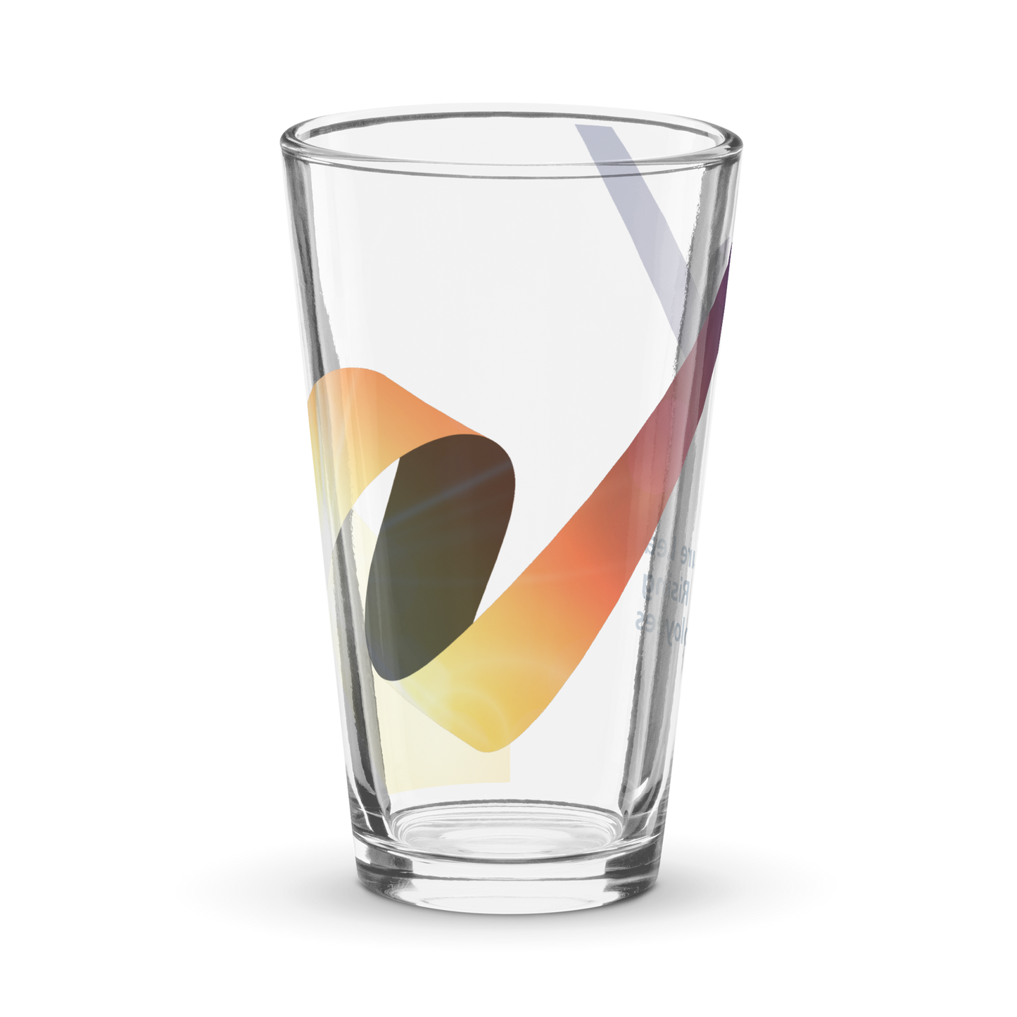 Future Leaders And Rising Employees Shaker pint glass