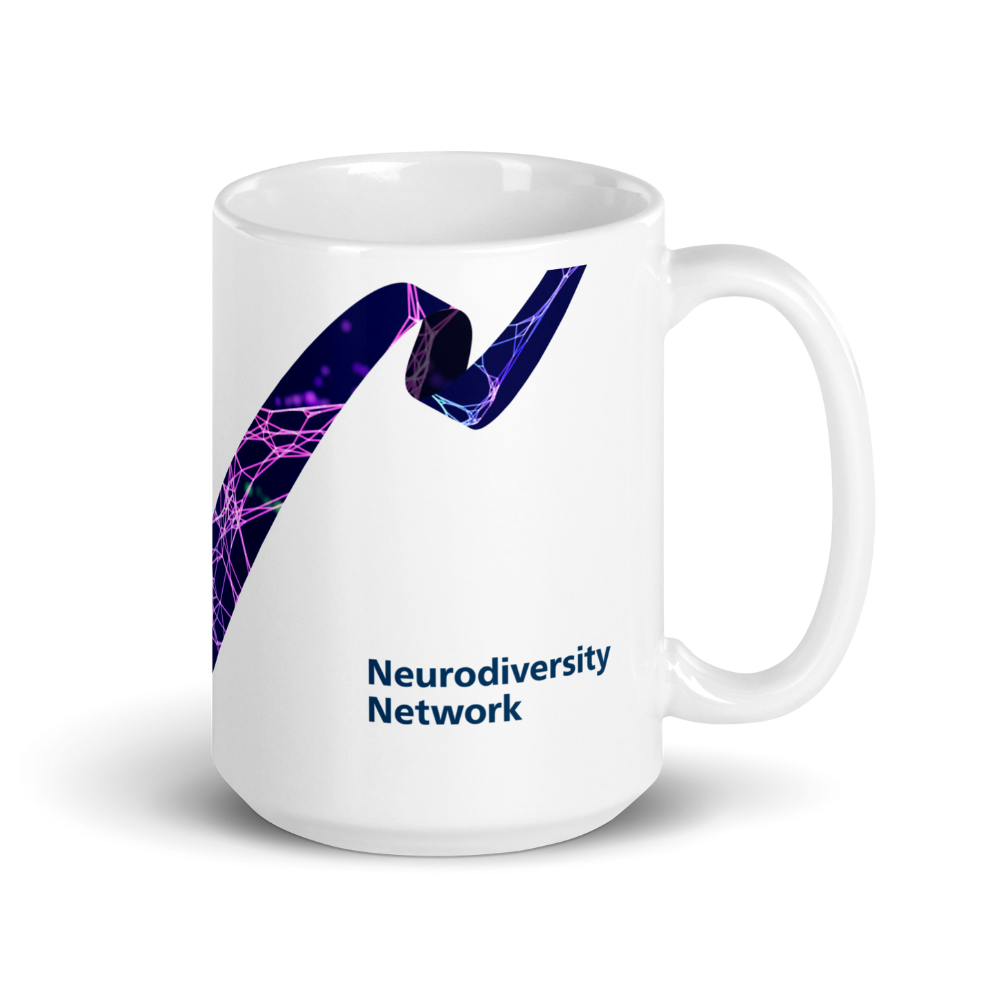 Neurodiversity Network White glossy mug